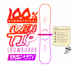All Mountain Park Twintip Snowboard